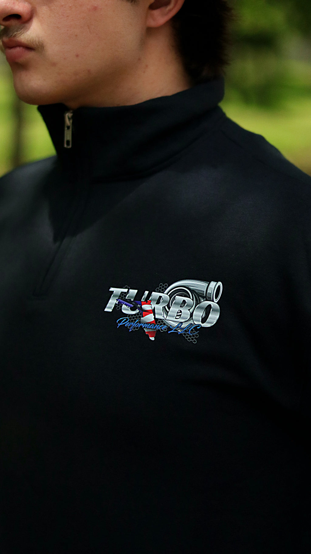 Quarter Zip Shop Sweater