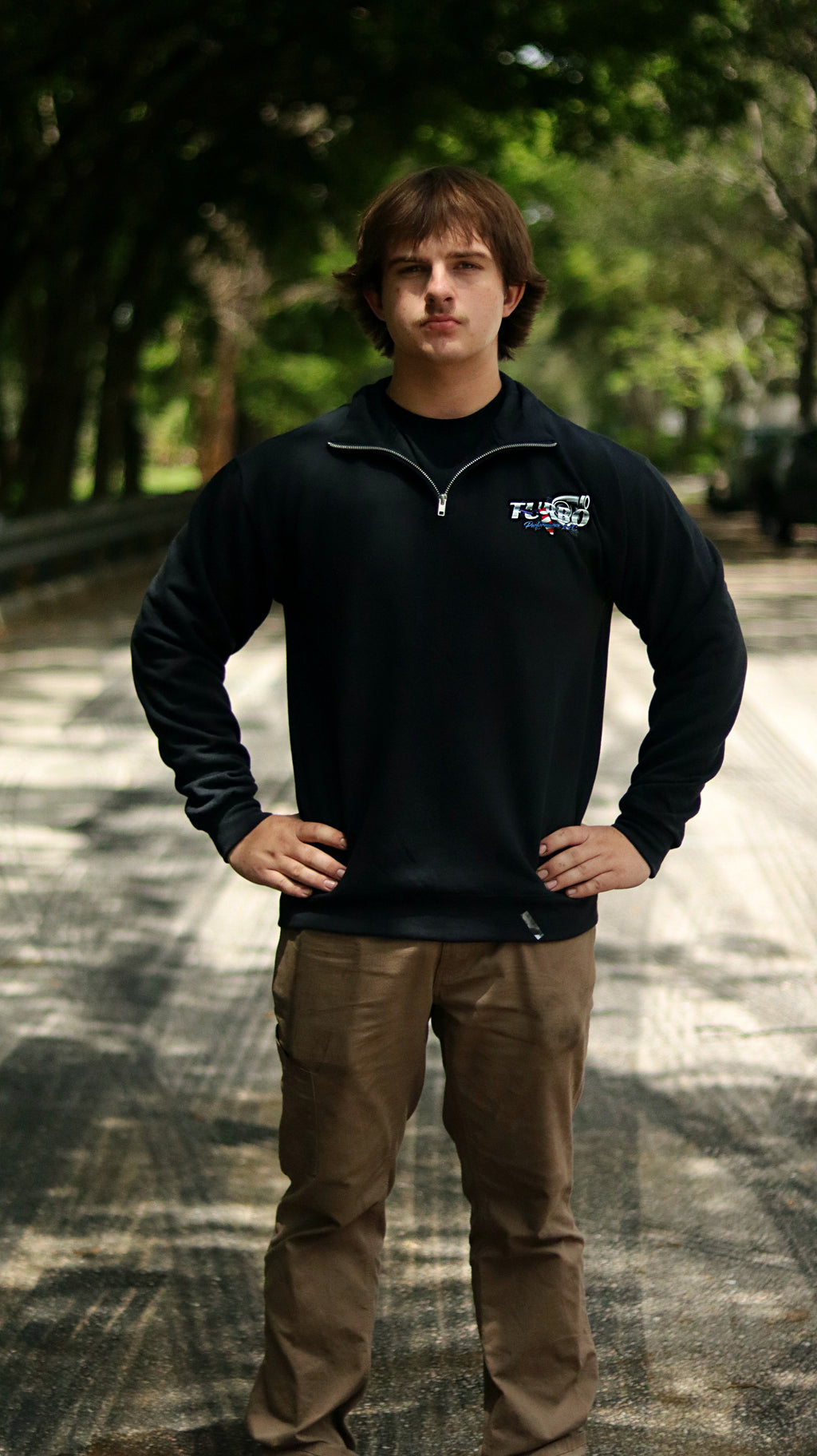 Quarter Zip Shop Sweater
