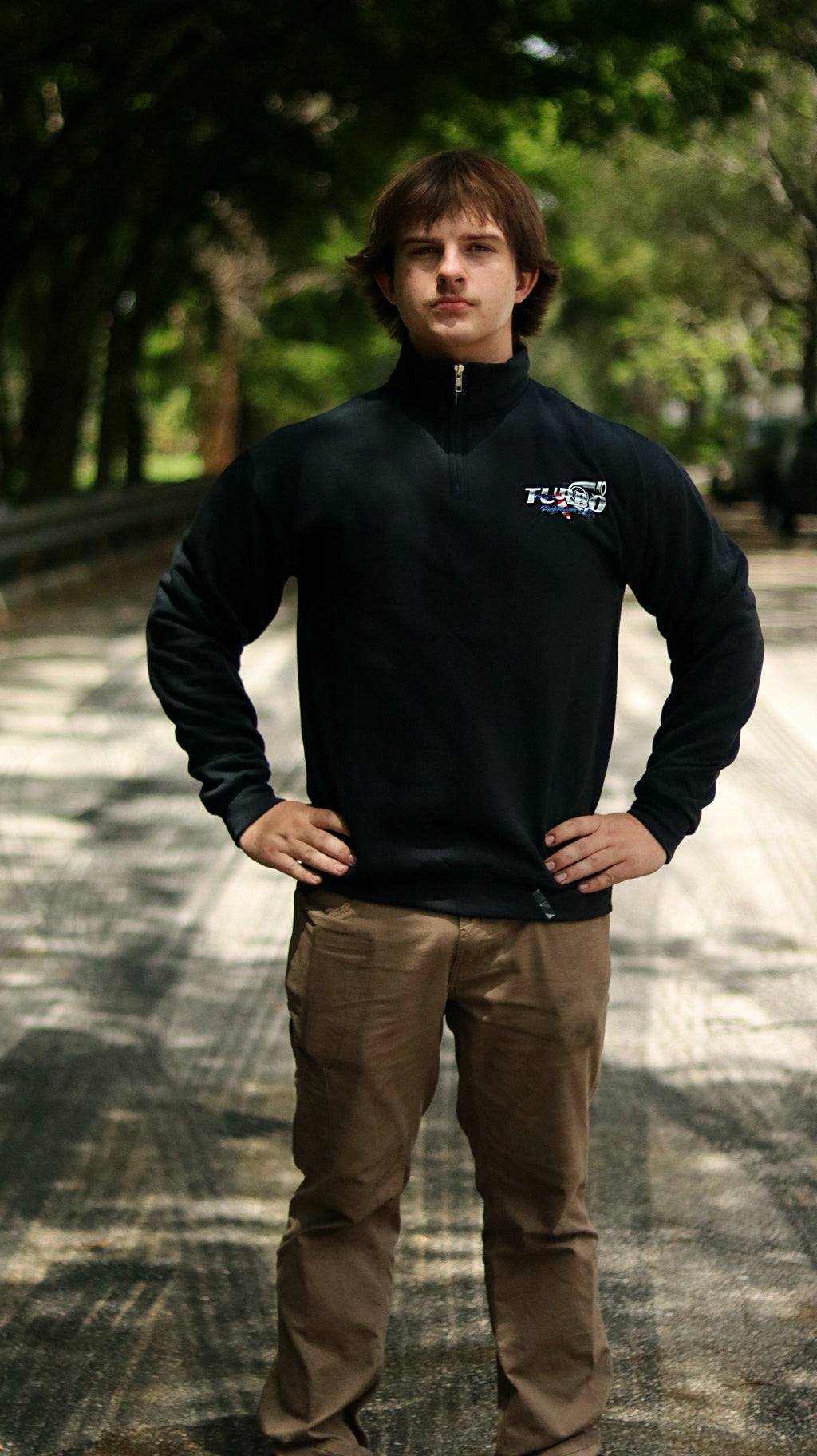Quarter Zip Shop Sweater
